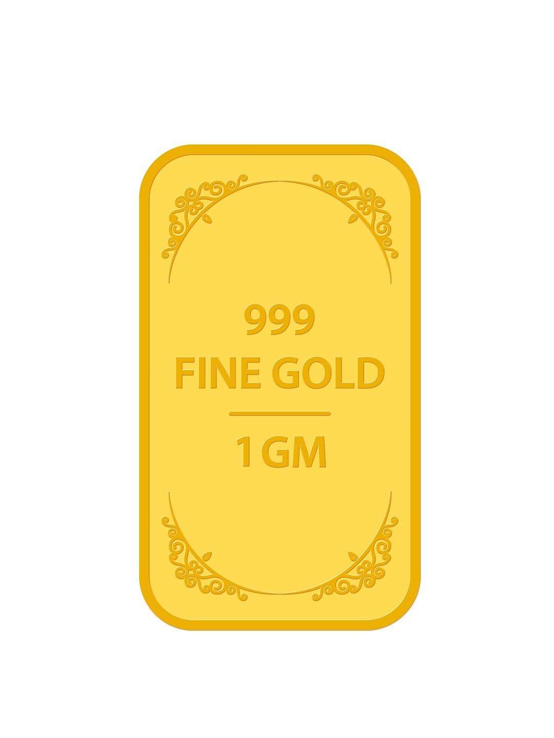 Muthoot Pappachan 24Kt Gold 999 Gold Bar 1 GM