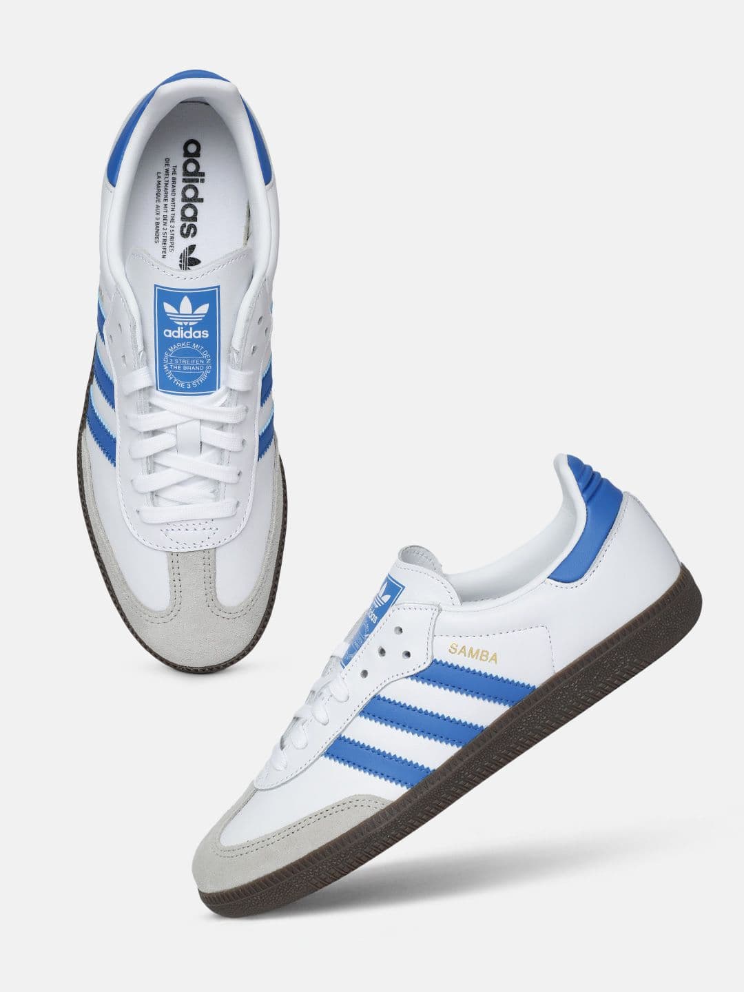 ADIDAS Originals Men IND CR SAMBA Colourblocked Sneakers