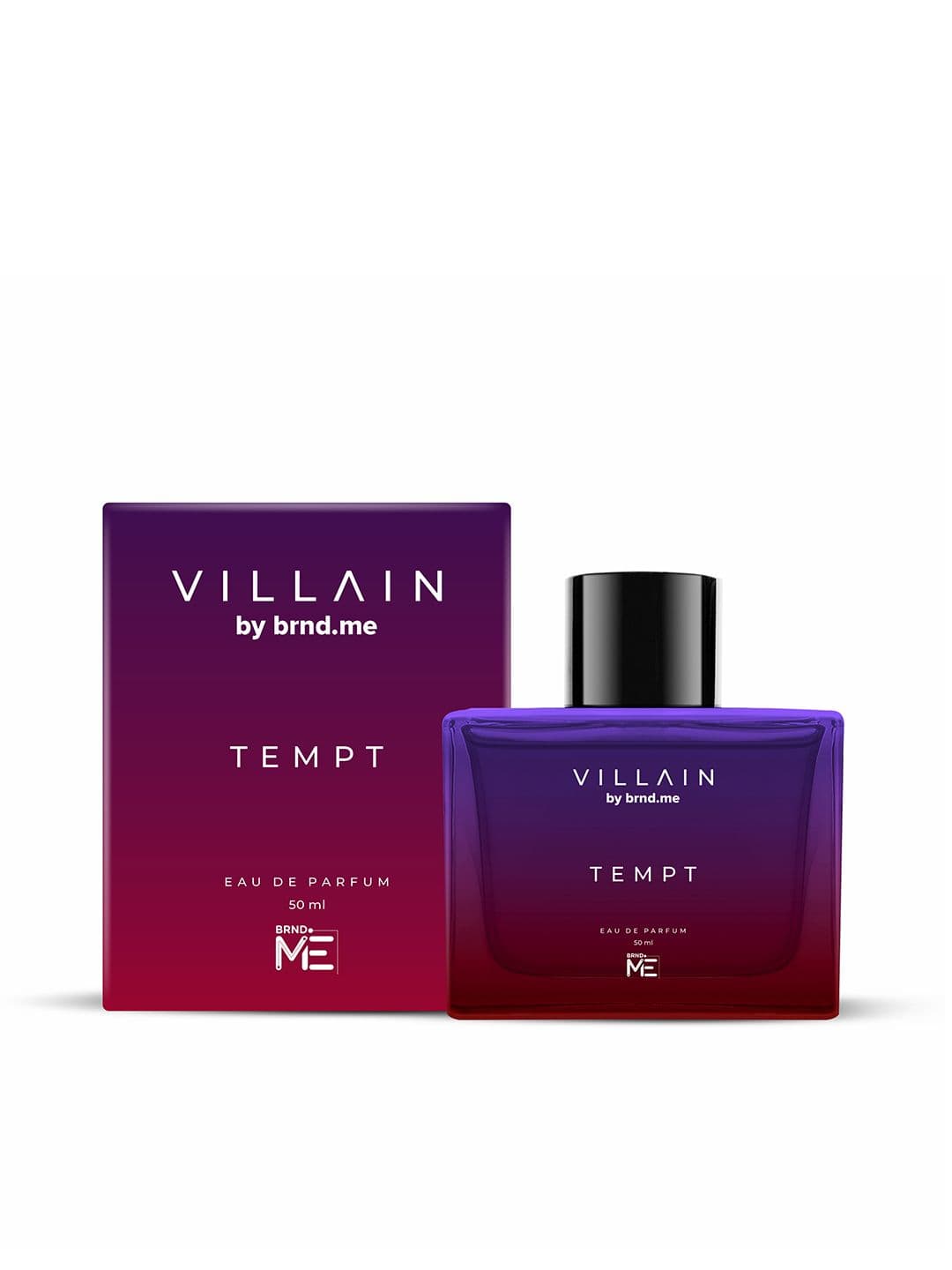 VILLAIN Men Tempt Long Lasting Eau De Parfum - 50 ml