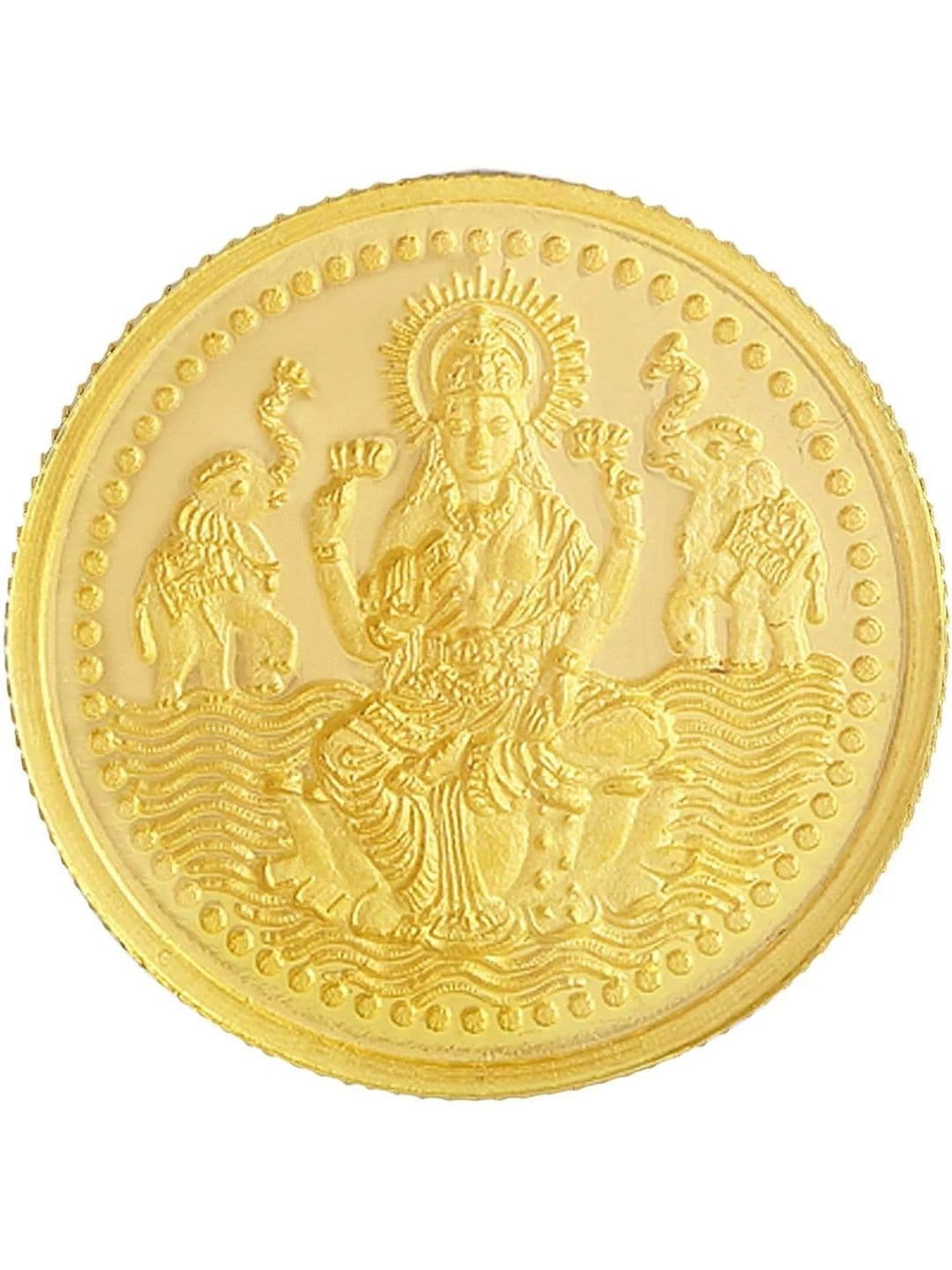 Malabar Gold & Diamonds 24KT 999 Purity Laxmi Gold Coin - 10 g