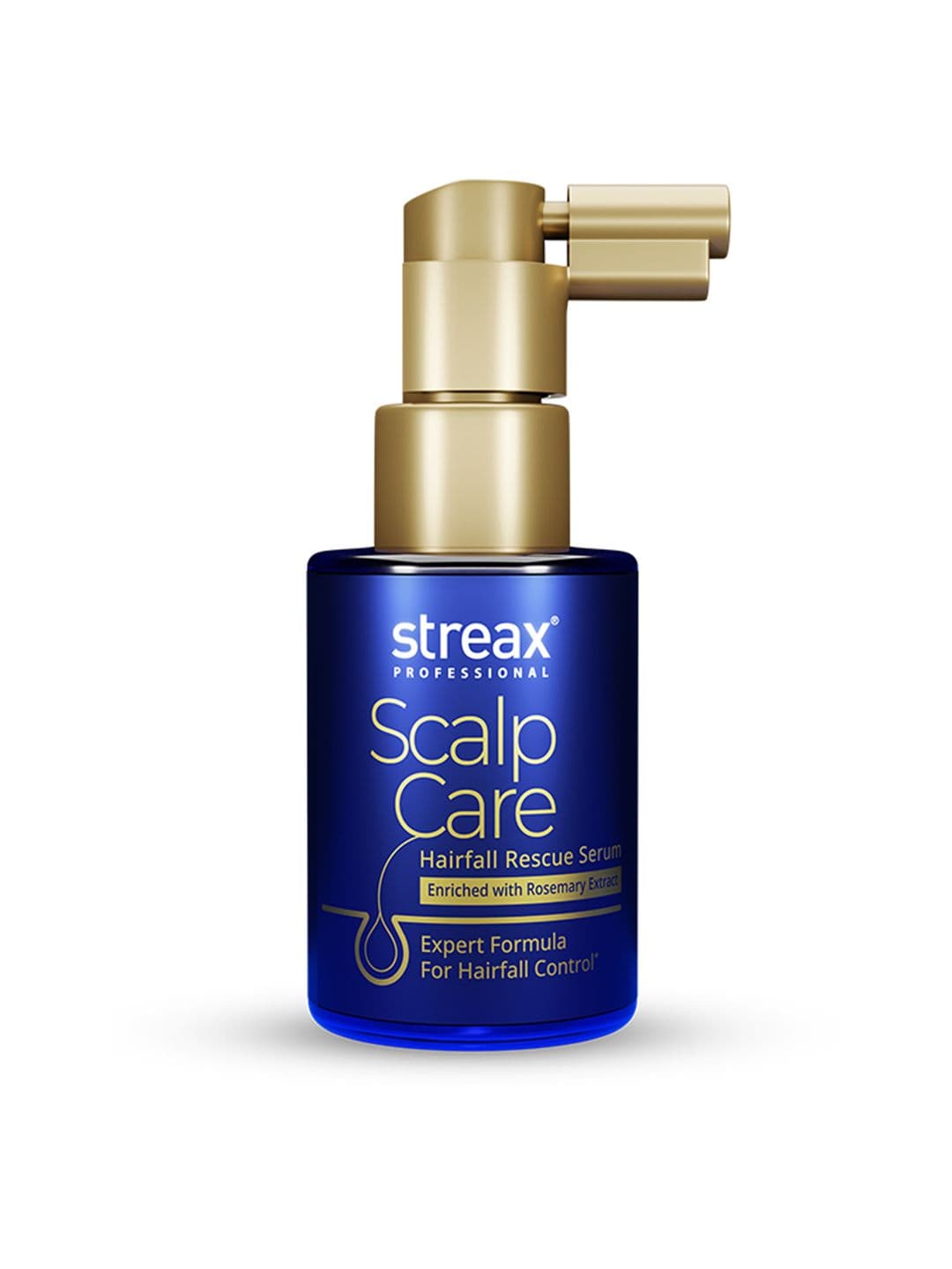 Streax Professional Scalp Care Anti Hairfall Rescue Serum with Rosemary Oil - 30 ml