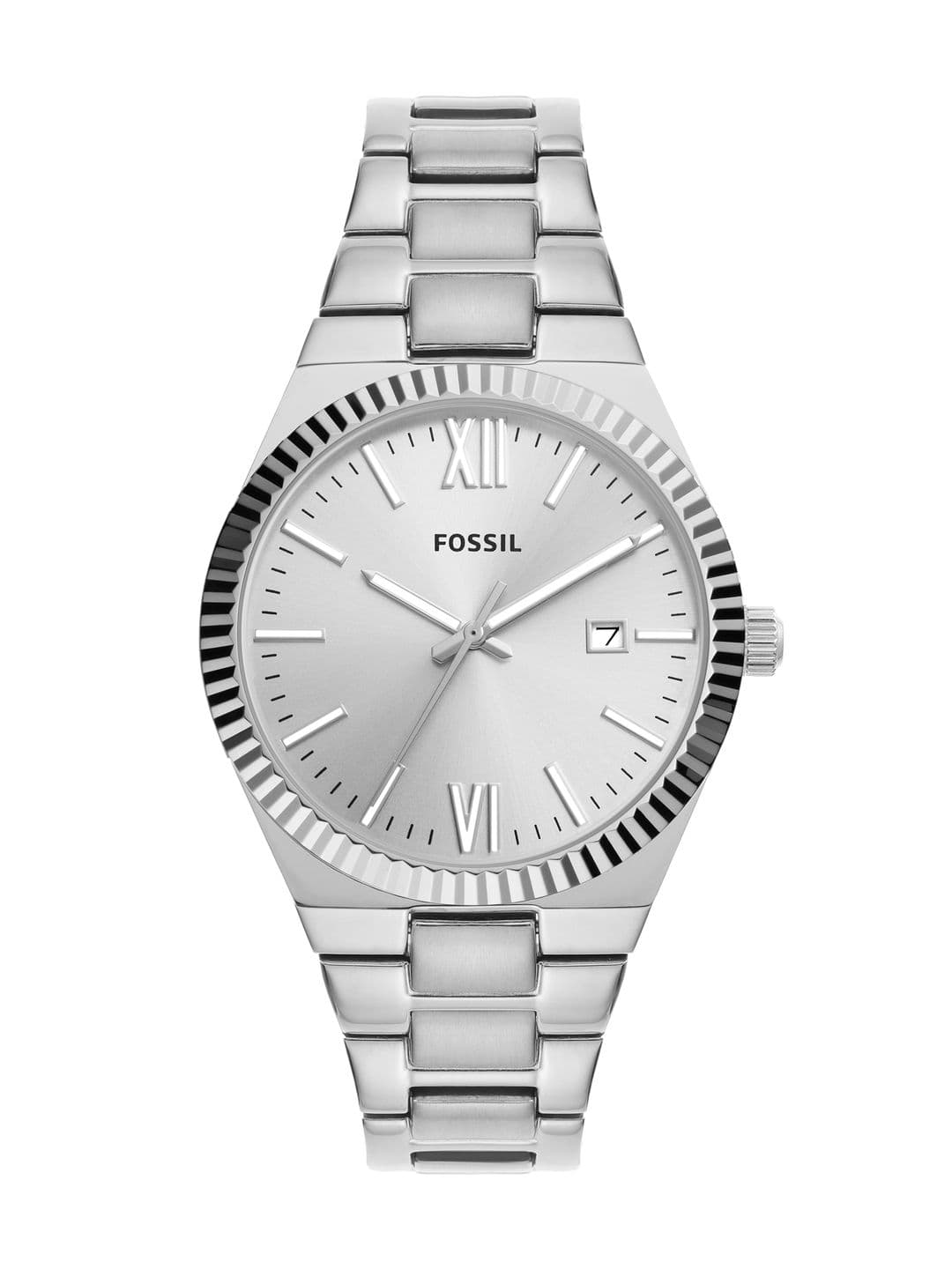 Fossil Women Dial & Stainless Steel Bracelet Style Straps Analogue Watch ES5300