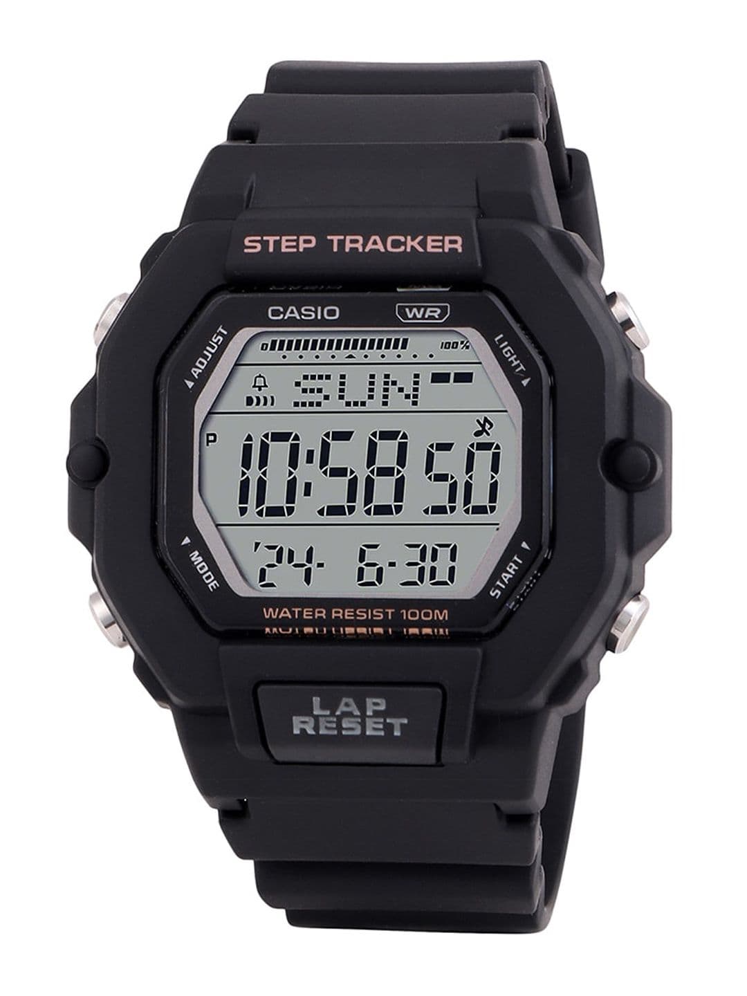 CASIO Unisex Youth Digital Regular Strap Digital Chronograph Watch D316