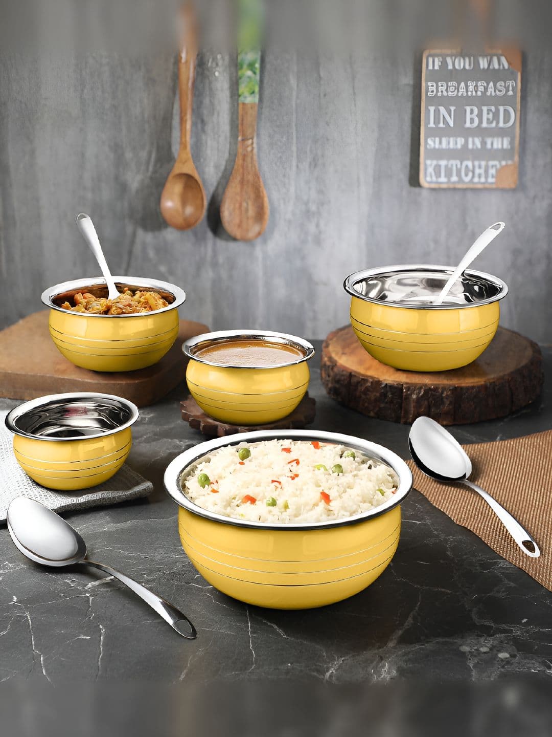 Classic Essentials Cook & Serve Induction Bottom Cookware Set