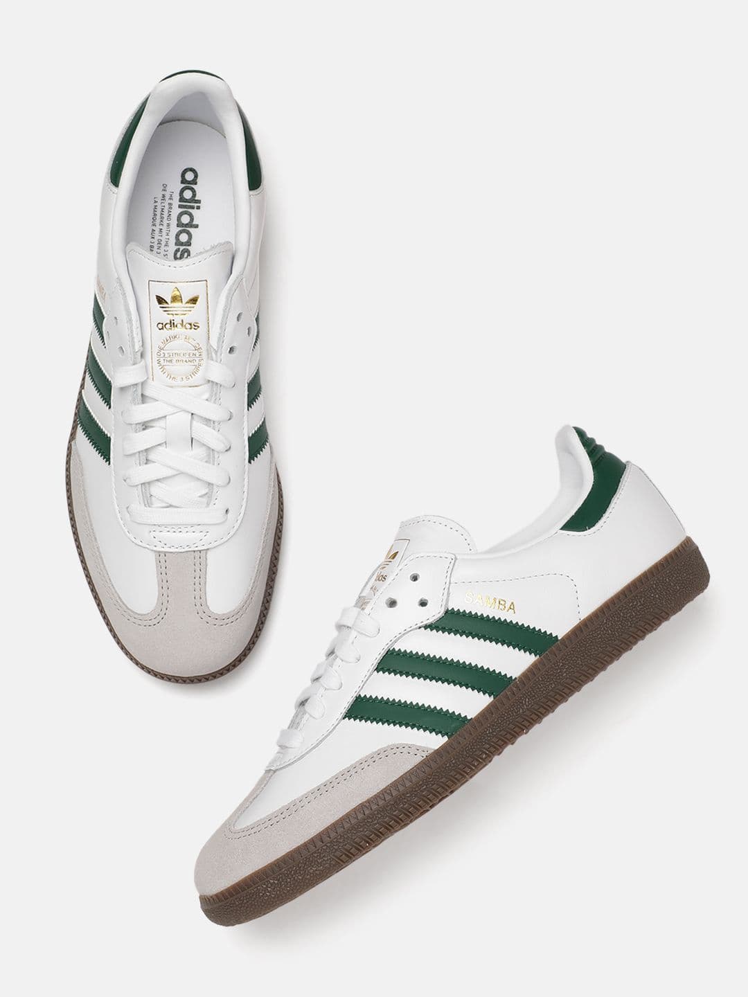 ADIDAS Originals Men Samba Og Leather Sneakers