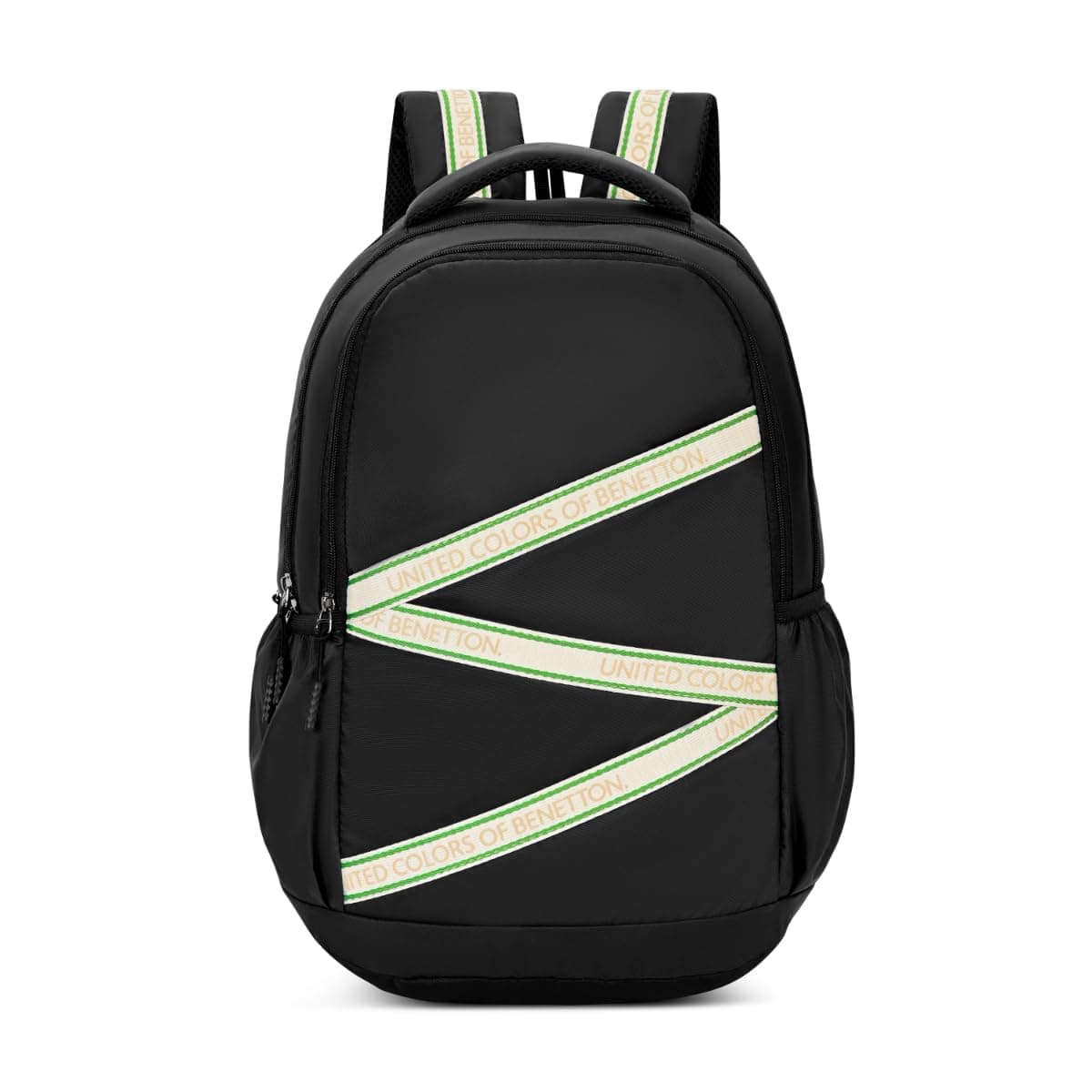 United Colors of Benetton Phantom 34L Laptop Backpack, Water-Resistant, Fits 14-inch Laptop, Stylish & Organized for Professionals