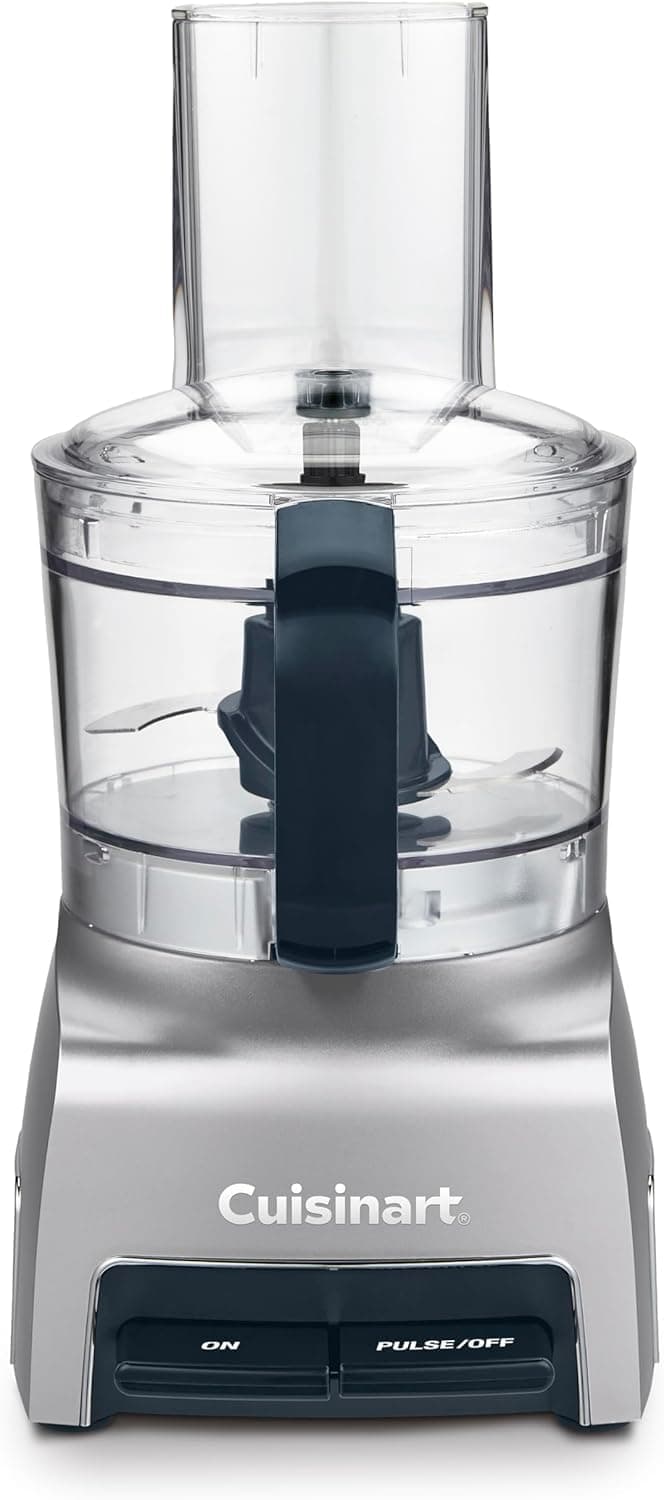 Cuisinart FP-5IN 5-Cup Food Processor for Chopping, Slicing & Shredding | 300W Compact Kitchen Processor with Reversible Stainless Steel Disc, Wide Feed Tube & Easy-Clean Bowl, Silver