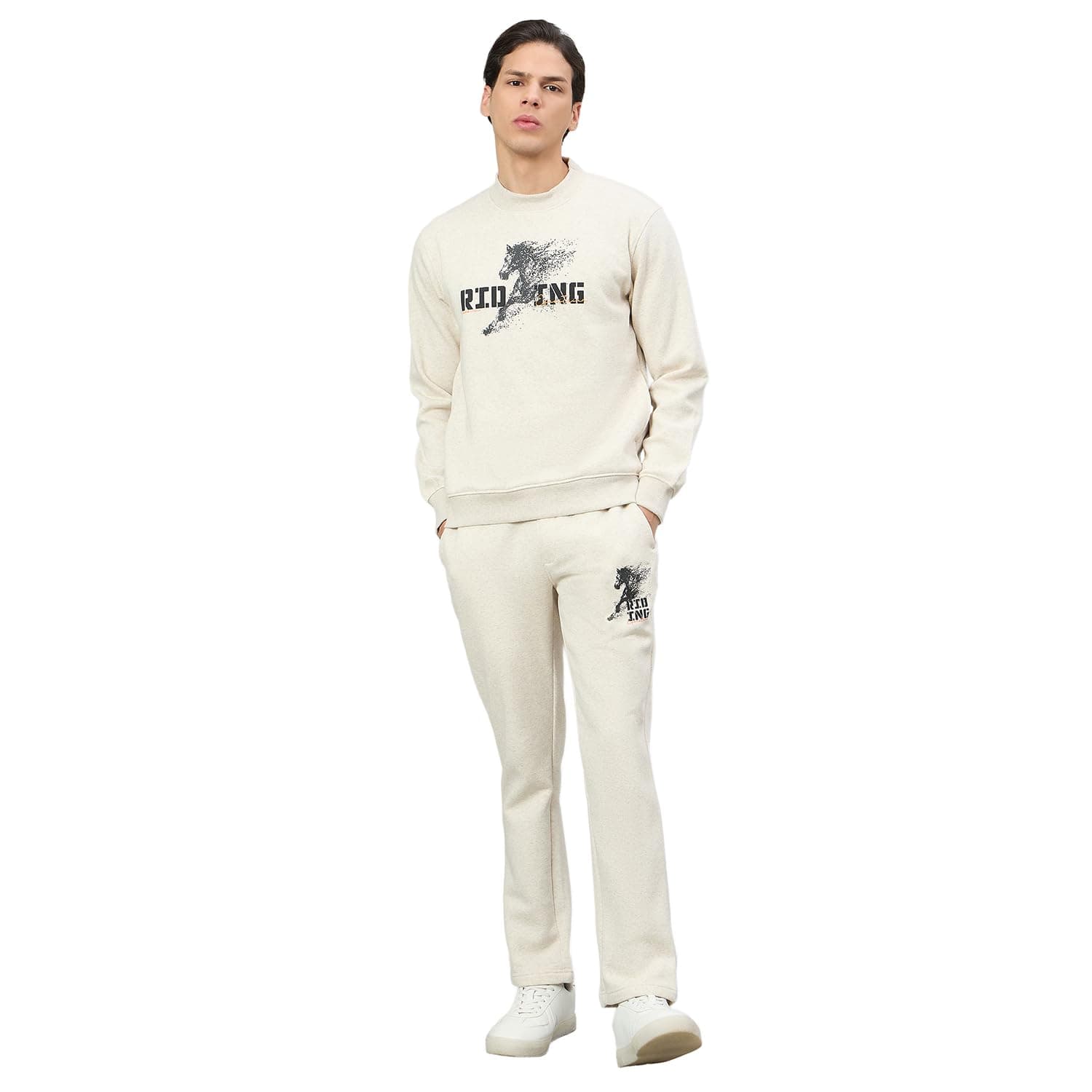 Duke Men Round Neck Full Sleeve Regular Tracksuit
