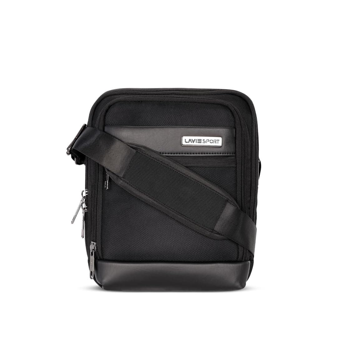 Lavie Sport Athos Sling Bag | Stylish Crossbody Bag | Bag for Travel | Multipurpose Crossbody Bag with Adjustable Strap for Travel and Office Use | Shoulder Bag for Women