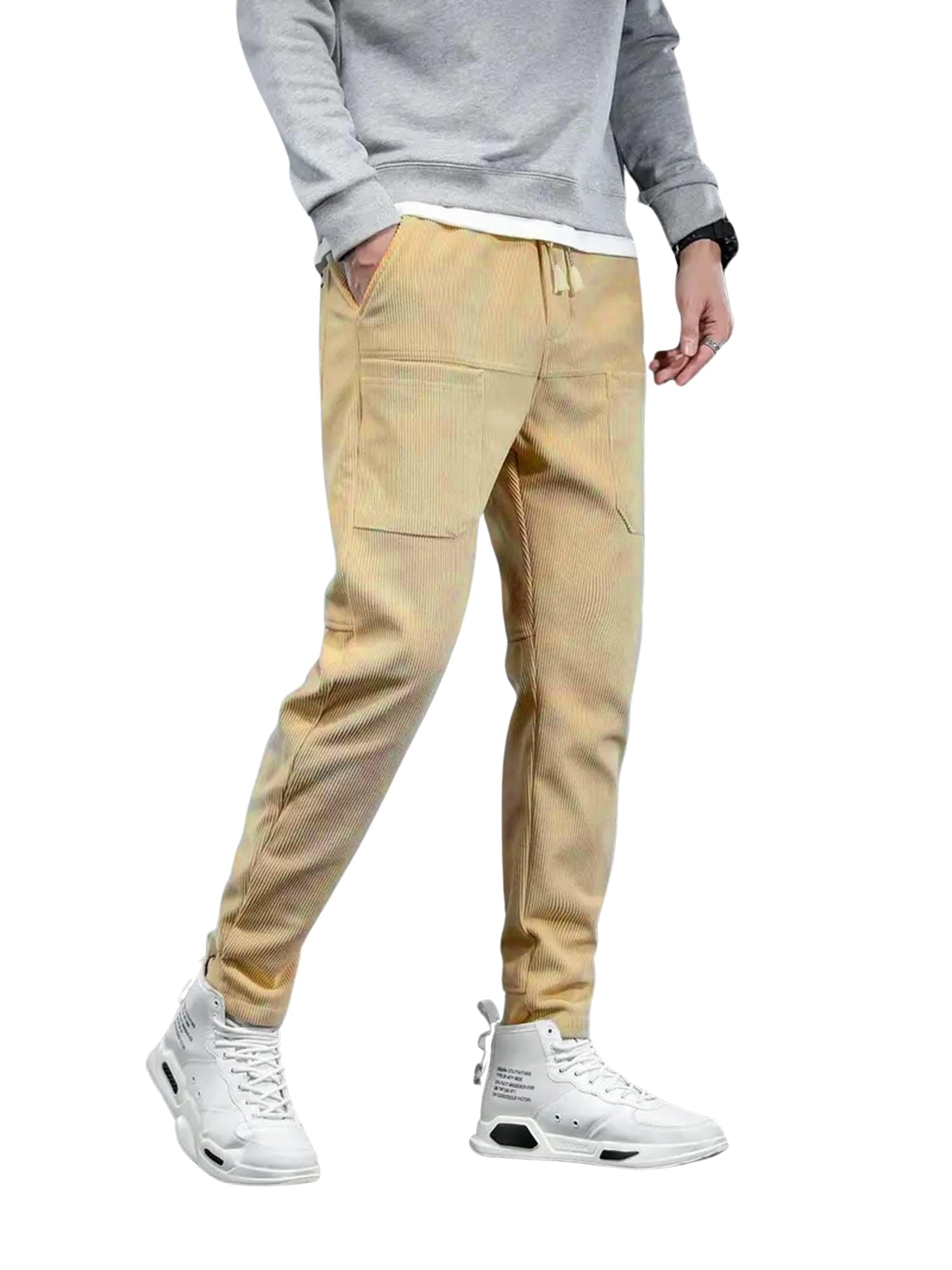 Track Pant for Men || Track Pants || Plain Track Pant (Rib-Trackpant)
