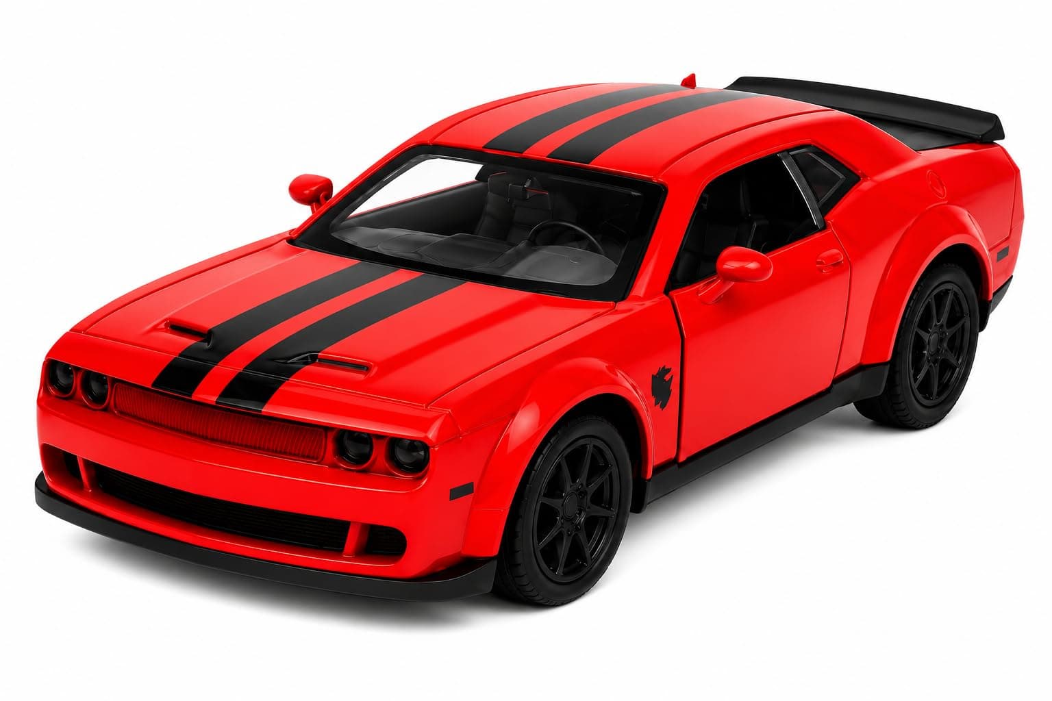 Amisha Gift Gallery Diecast Toy Car for Kids 1:36 Scale Model Metal Pull Back Sports Car Boys | 1:36 Scale, Pull Back Action, Opening Hood, Metal Alloy Dodge Challenger, Sports Racing Model