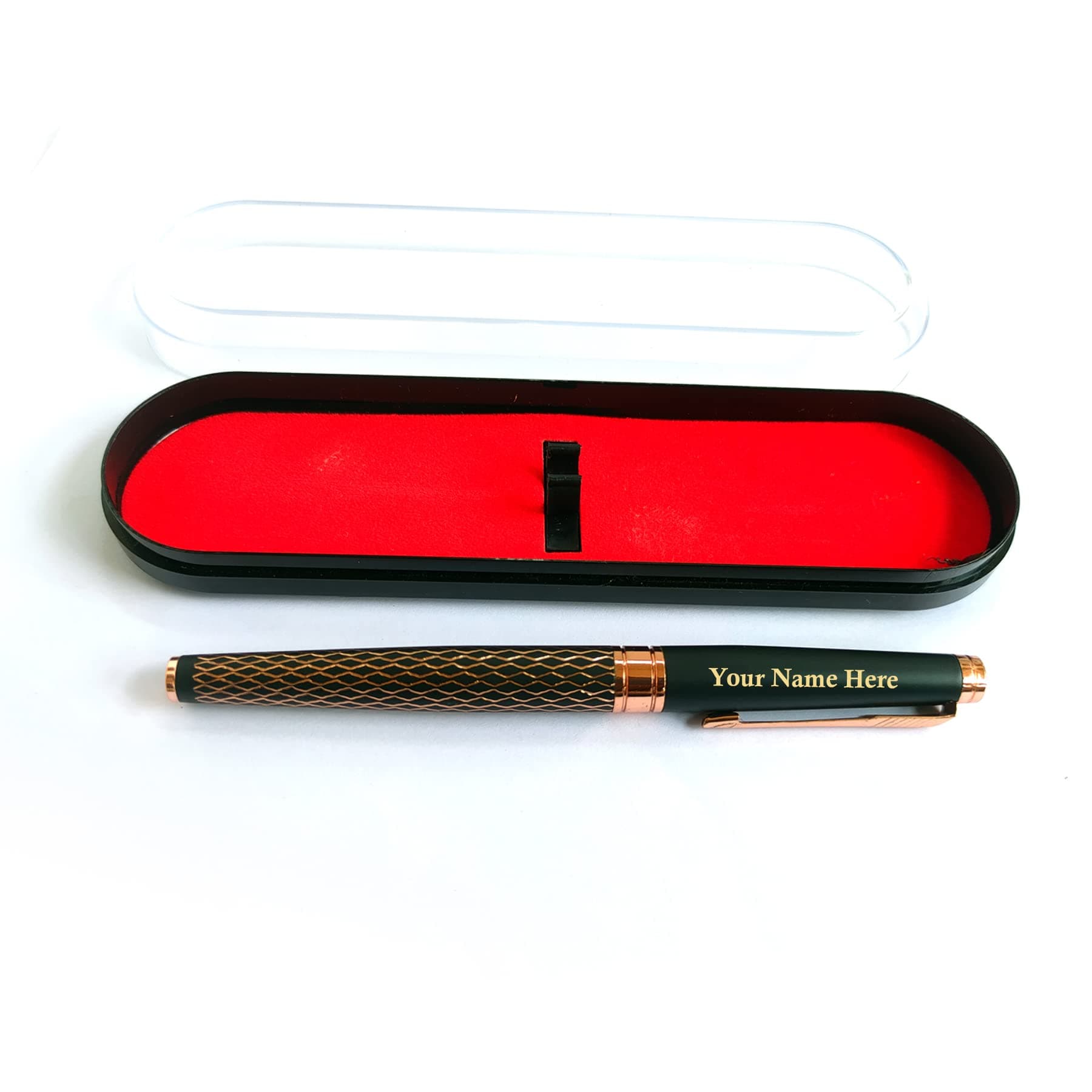 Sensy Gifts Metal Personalized Pen With Name Engraved, Best for Gifting, Best Customized Gift for Boy & Girls|Engraved Your Name On Pen, Slim & Light Weight