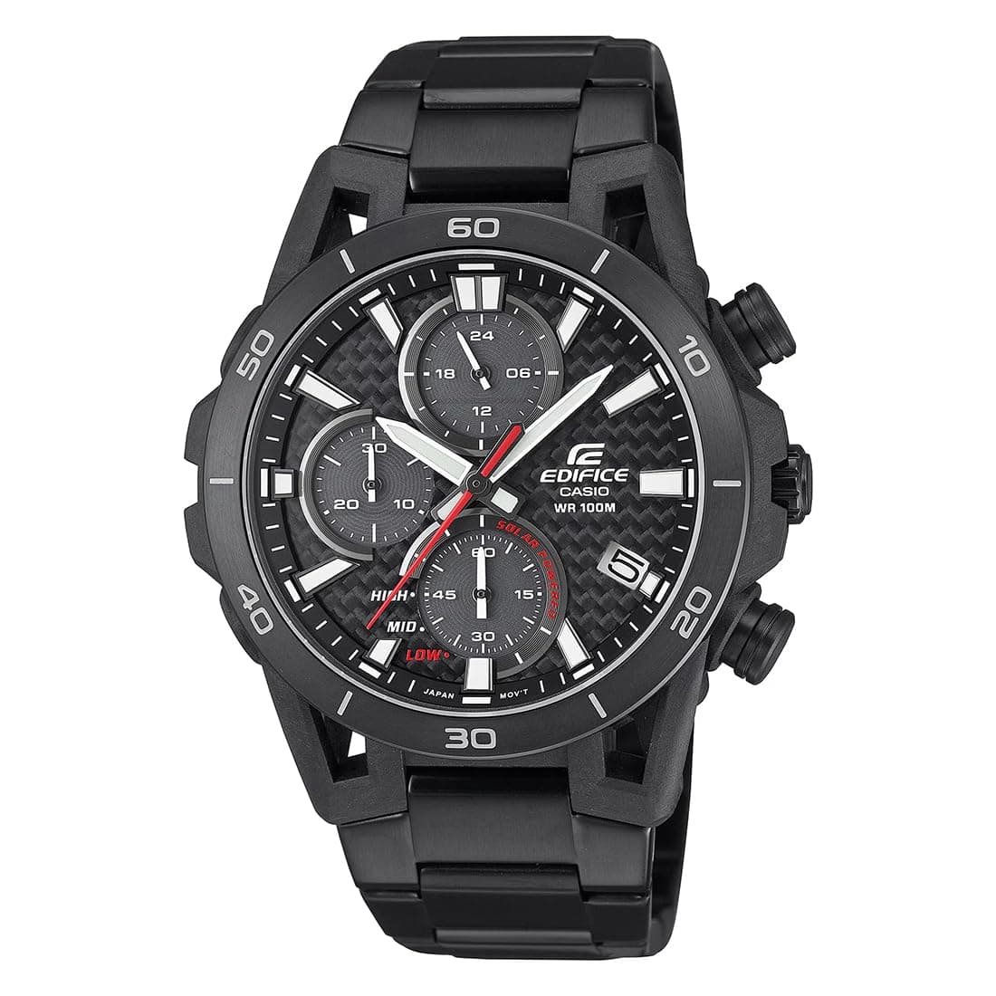 Casio Edifice EQS-960DC-1AVUDF Analog Black Dial Men (ED629)