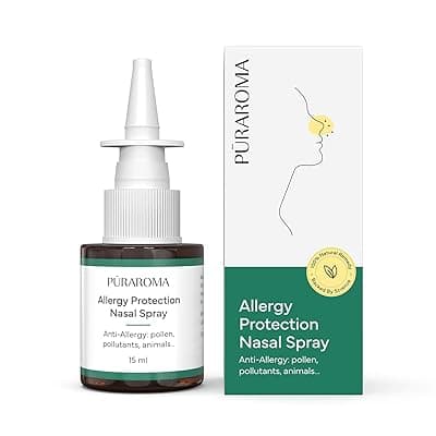 Allergy Protection Nasal Spray 15ml | Shields Against Pollen, Dust & Pollution | Reduces Sneezing & Irritation | No Chemical Antihistamines | Non Addictive | Fast Relief | Formulated in EU