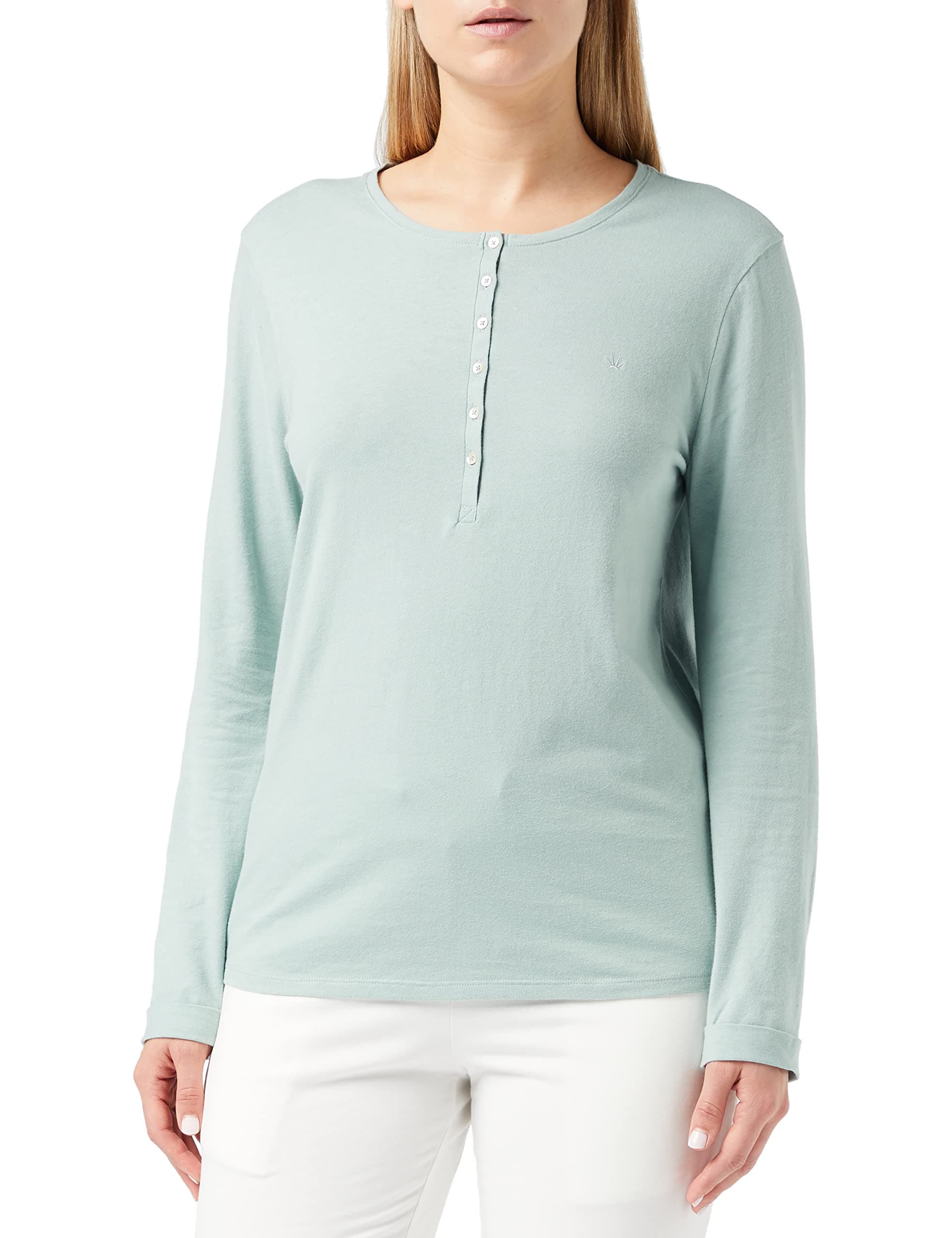 Triumph International Women's Mix & Match LSL TOP Buttons Relaxed Fit Pajama (H000139)