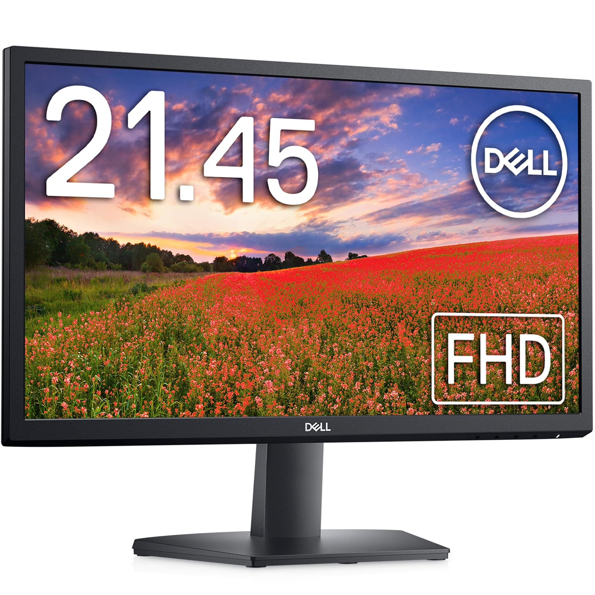 Dell SE2225H 22" (55.88 cm) FHD Monitor 1920x1080 Pixels, Refresh Rate 60Hz, VA Panel, 5-Year warranty, Brightness 250 cd/m², Contrast Ratio 3000:1, Ports: 1 x HDMI 1 x VGA, Adjst Tilt |Black